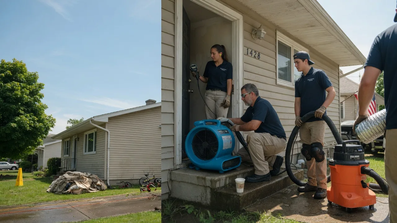 Water Damage Restoration in Bristol, PA near me